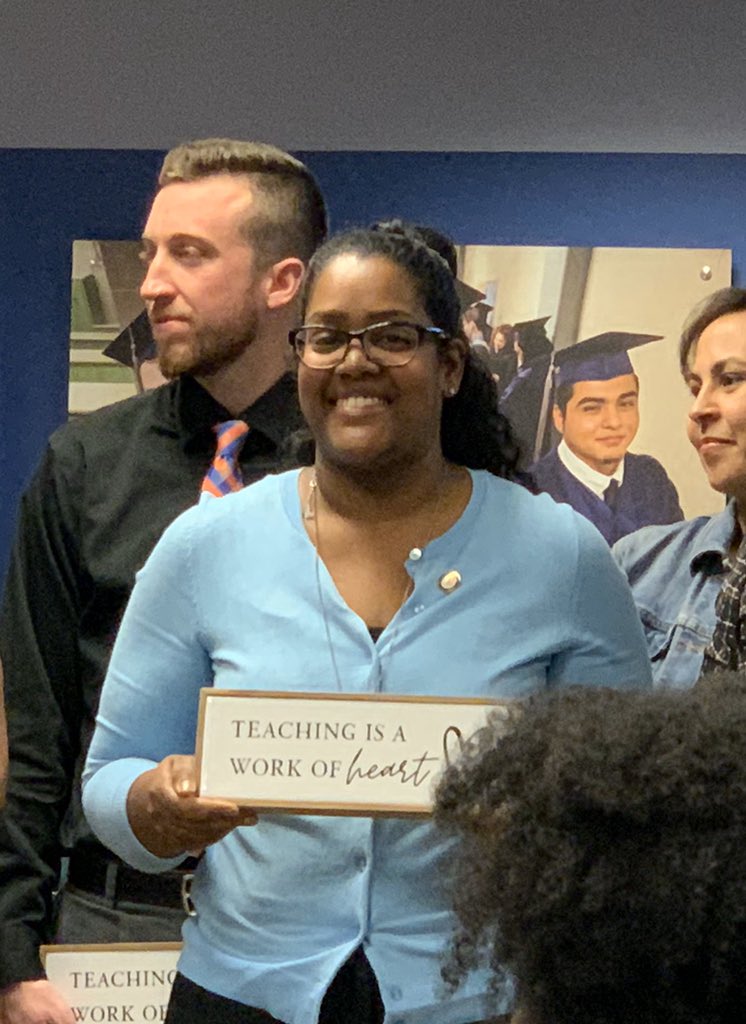 FullerMagnetAP's tweet photo. So intensely proud of this WCPSS Teacher of the Year semi-finalist.  Ms. Khan-Goldsmith you are everything a teacher should be!  #WhatStartsHereChangesEverything #rockstarteacher https://t.co/zjINmB7bWb