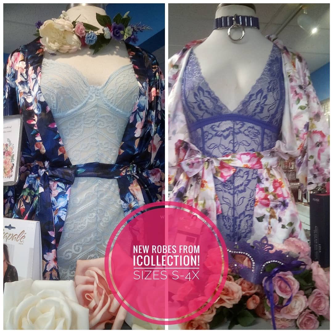 gardencbus's tweet photo. Weโre SO in love with these new floral print robes from #iCollection! Stop in and pick up yours today! #BringOnSpring #localsexshop #lingerie #ColumbusLife https://t.co/aCj7aQ59gT