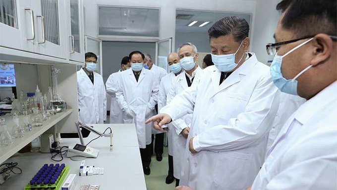Xi Jinping insisted on maintaining strict prevention and control of coronavirus outbreak.