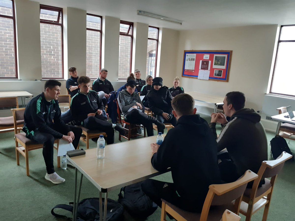 Waz_CC's tweet image. Learners practising their interview techniques with a staged press conference today! 
Actually had some great fun with this 🤣
#panelinterview #preperation