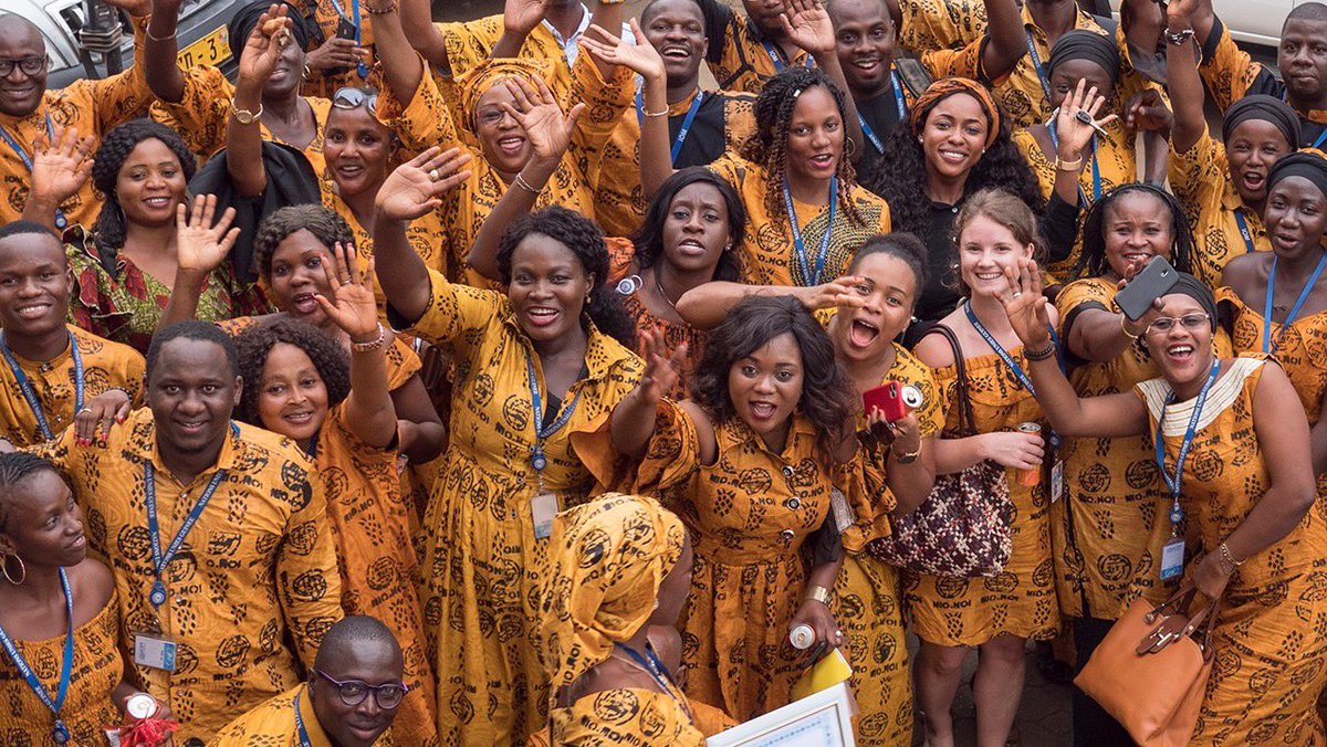 OIMGuinee's tweet photo. «OIM Guinée s'atèle à maintenir un environnement où le respect des droits de toutes les femmes, staffs, partenaires ou bénéficiaires, est absolument pris en compte. Ceci ressort dans nos actions de tous les jours»
Cheffe de Mission  #08Mars
#GenerationEgalité
#WeAreAllIn https://t.co/6SjNLOJOGv