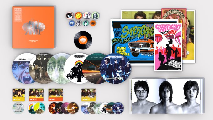SupergrassHQ's tweet photo. WIN ⚡️Follow Supergrass and their "The Best Of Supergrass" playlist on @Spotify for your chance to win 1x 'The Strange Ones: 1994-2008' Deluxe Boxset Smiling face with heart-shaped eyes 5 runner ups will also win 'The Strange Ones:1994-2008' CD.👇🏼https://t.co/YegdDdgWoy https://t.co/2SJXFoyoSC