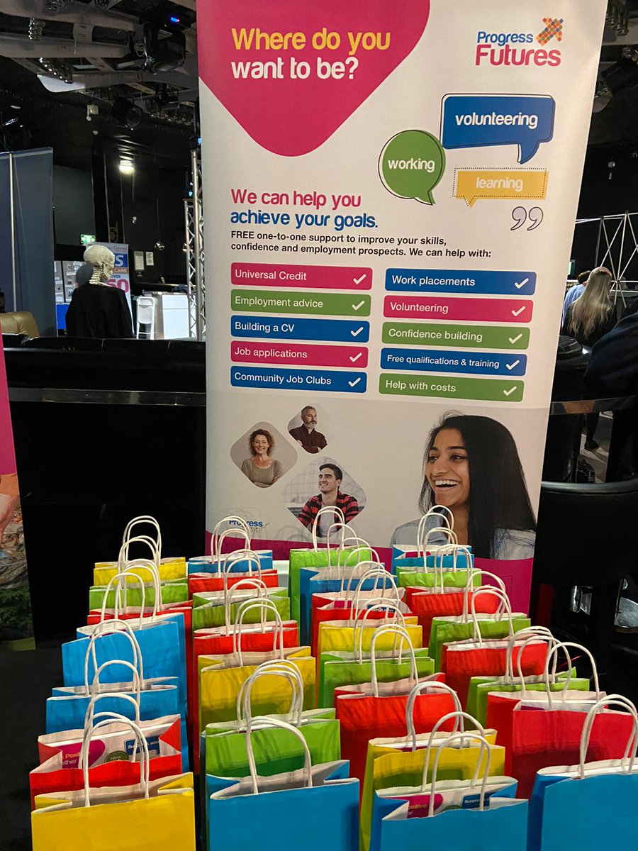 ProgressHG's tweet photo. There's still time to join us at @EvoqueNightclub Preston for the  @shoutfutures North West Apprenticeship and Careers Expo! Find out how @ProgressHG can help you find your perfect job, training opportunity or apprenticeship! #NWAPPEXPO2020 https://t.co/PIBzFmRDMN