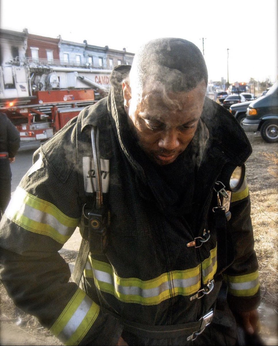 EricReygers's tweet image. FF Broadwater of Camden Rescue Co. 1  after removing a trapped female occupant. She was revived from cardiac arrest and is alive today because of this mans actions. Photo: Gabe Angemi “Habitat For Humanity.”