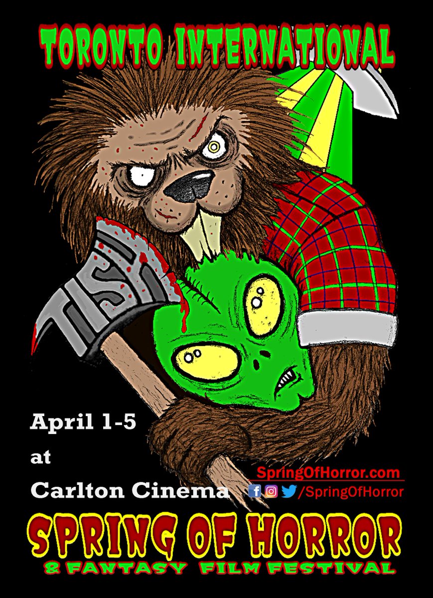 SpringOfHorror's tweet photo. TISH 2020 April 1- 5 | Carlton Cinema, Toronto
Lineup, Schedule and Tickets available now:
https://t.co/Txy6jM89Vs https://t.co/0kh7PnCy7C