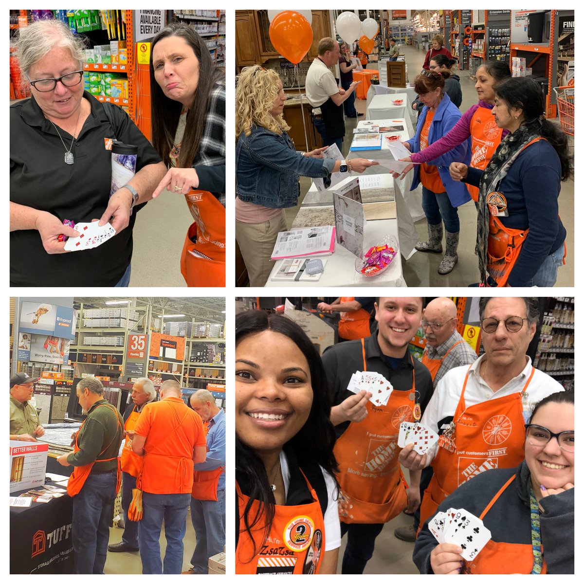 Store 2305 Awesome Lead poker ♦️ event. Reaching whole store lead generation. I am so happy I got to be table number 5# SASM Teresa and our Providers definitely rocked it out!! @thd_young <a href="/gloria_terri/">Terri Gloria</a> <a href="/crystal_THD/">Crystal Walker</a>