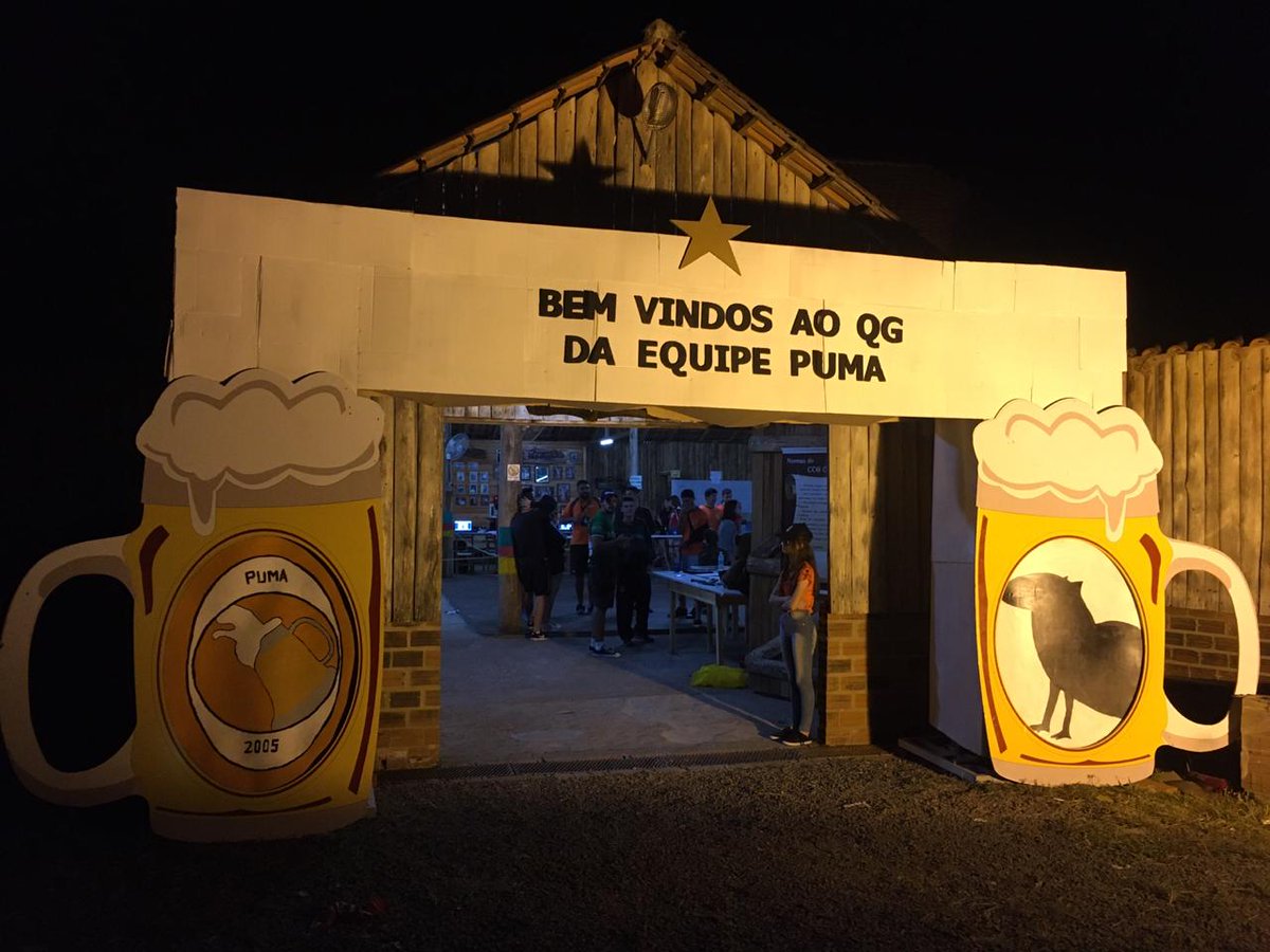 org_gamers's tweet photo. Já que Lindolfo Collor não tem pórtico, a GAMERS ficou muito feliz de poder ver cada equipe com seu próprio pórtico. 

@equipe_puma @equipeAJ @schutzenfreunde https://t.co/08lqPN6uiM