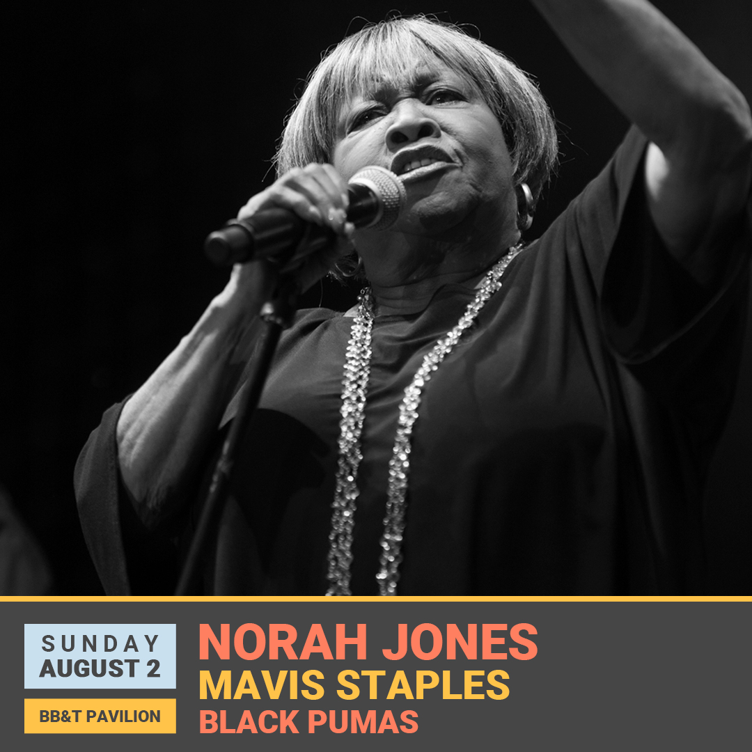Freedom_Pav's tweet photo. Don't miss Norah Jones plus special guests Mavis Staples &amp; Black Pumas on August 2! Tickets on sale this Friday at 10am ET 🎫 https://t.co/57rg7j2gan https://t.co/CNQSrTMJjx