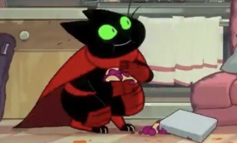 legendarymaomao's tweet image. [ just. Takes it. Like this. Like a gremlin. Oh and his sword. ]

MY COBBLER.