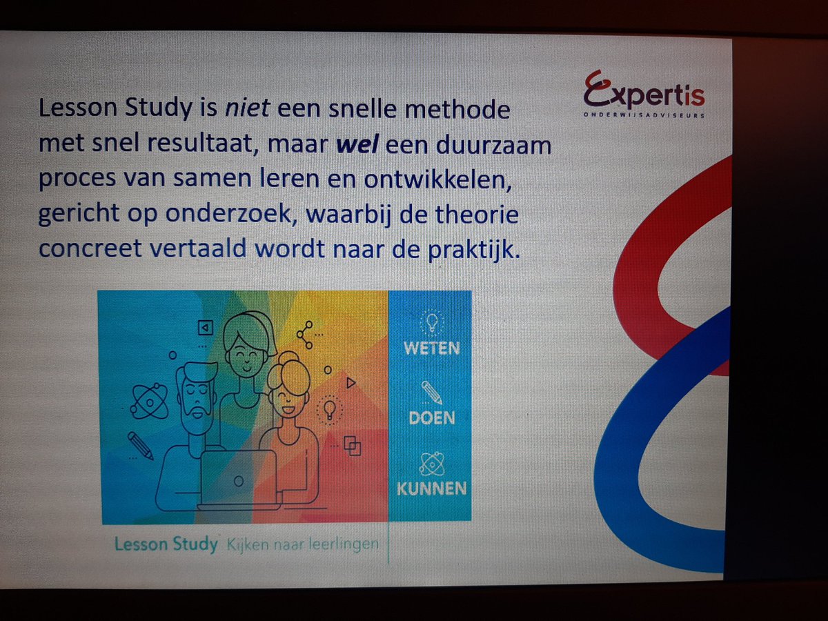 Lesson Study: Ervaar het zelf. Of zoals een leerkracht zelf zei: Dit is een makkelijke manier om jezelf te ontwikkelen. #doenwatwerkt <a href="/Expertisadvies/">Expertis</a>
