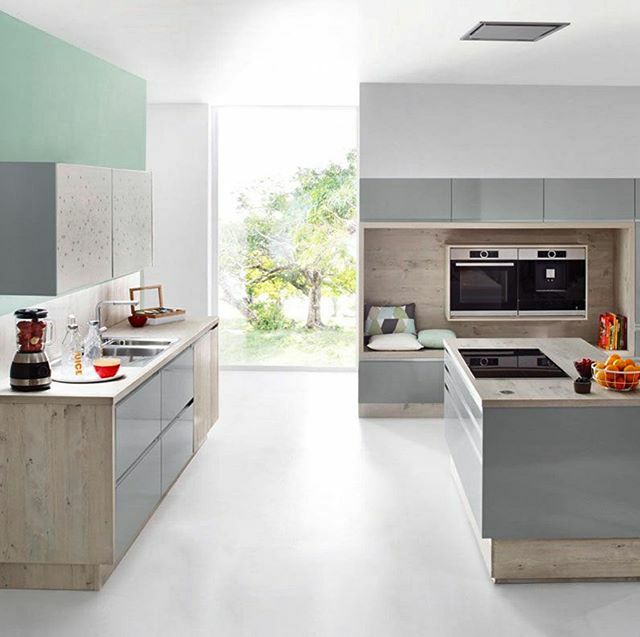 • K I T C H E N •  Stepping into Spring ...
•
Loving the mix of pastel shades with wood in this kitchen ... something a little different . •
Available from Taylorscot ... always thinking outside the box .
•
#moderninteriors #modernliving #interio… ift.tt/2W8cEl4