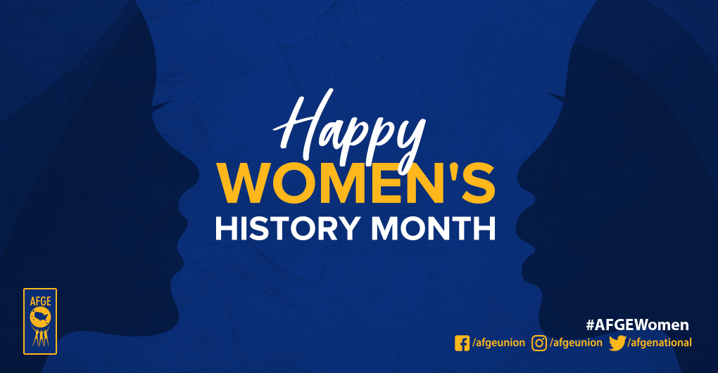protectepa's tweet photo. AFGE is proud to celebrate Women's History Month!💙

Shout out a woman who inspires you. #AFGEWomen #WomensHistoryMonth #1u https://t.co/3OzqMZdhJL