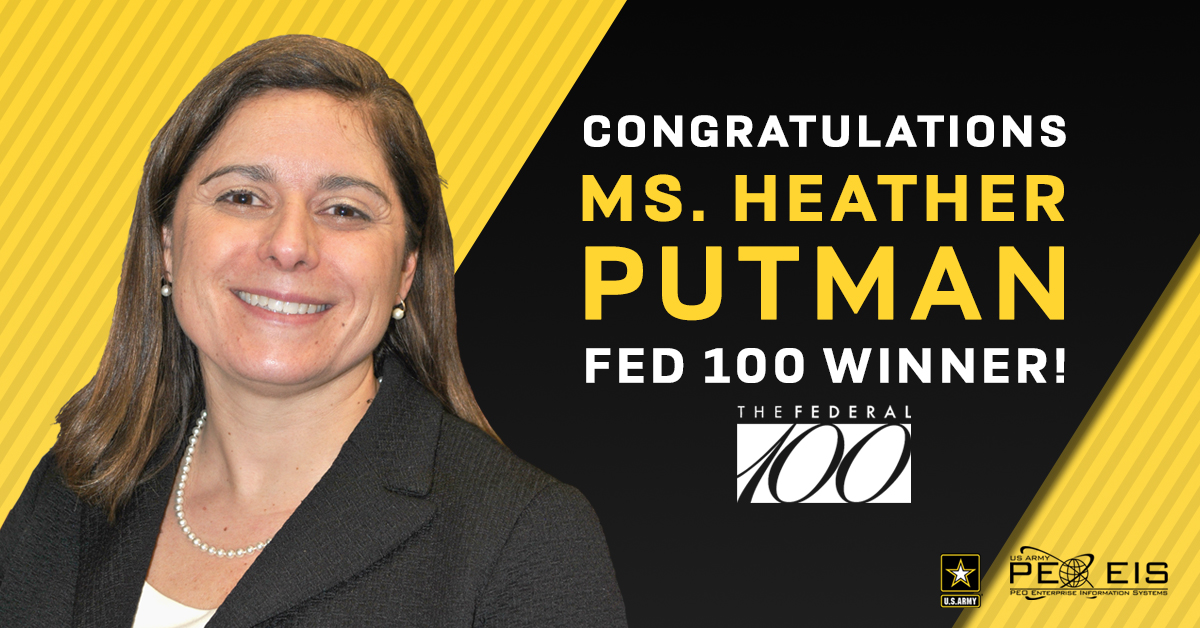 Congratulations to Ms. Heather Putman, Acting Product Director for GFEBS DevMod, for being named to this year's Fed 100! 
The full list of #FED100 winners:
fcw.com/articles/2020/…
Way to go, Heather - #HOOAH!