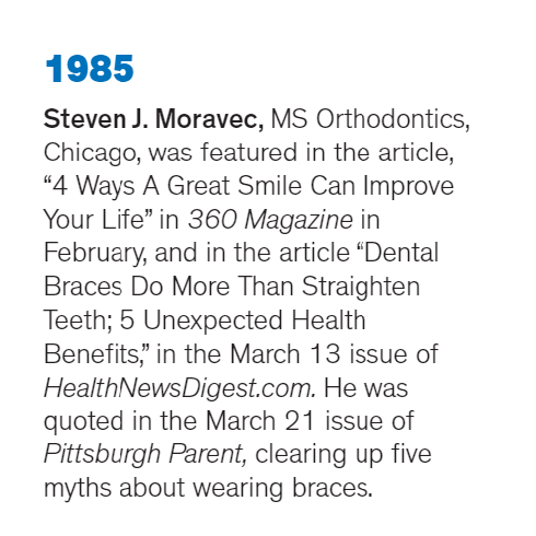Dr. Steven Moravec (@drstevenmoravec) on Twitter photo Thanks to @UIC_Dentistry for including me in the Winter 2020 edition of Vision under the alumni news. I'm honored! Thanks to @UIC_Dentistry for including me in the Winter 2020 edition of Vision under the alumni news. I'm honored!