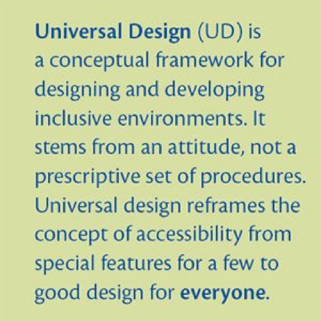 pinkfanwa's tweet photo. Learning about the impact that universal design can have on inclusion! #equalityanddiversity #OICmodule @OTLeeds https://t.co/lIGc1FFdhn