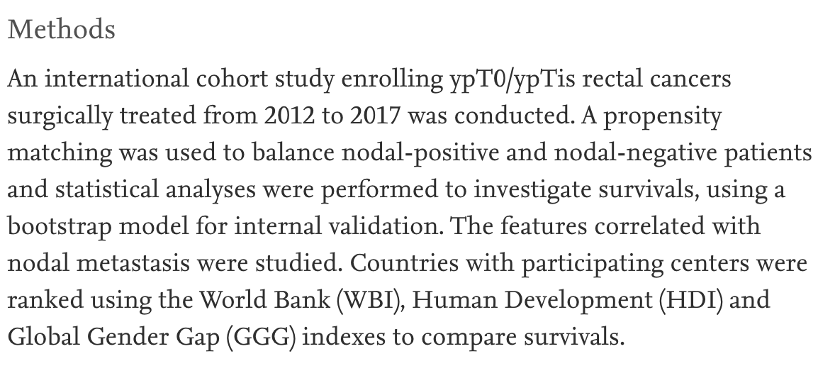 ejsotweets's tweet photo. GLOBAL VARIATION IN THE LONG-TERM OUTCOMES OF ypT0 RECTAL CANCERS
@LauraLorenzonMD @MDAnderson_ES @tiborkovacsdr @polom_karol #CORSICA #EYSAC
https://t.co/dSVwk7GT8G
@ESSOnews @OncologyAdvance @escp_tweets @SocSurgOnc @myesmo @ESTRO_RT @ASiTofficial @SAGES_Updates @ASCRS_1 https://t.co/JfD3AqLNRz