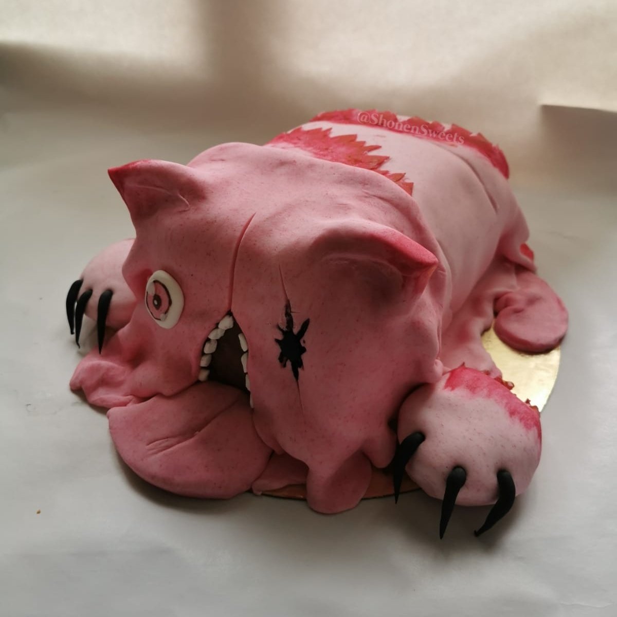 ShonenSweets's tweet photo. Gâteau Mitty (Made in Abyss)

Base vanille, crème diplomate vanille et fruits rouges frais https://t.co/9YJEDCucwi