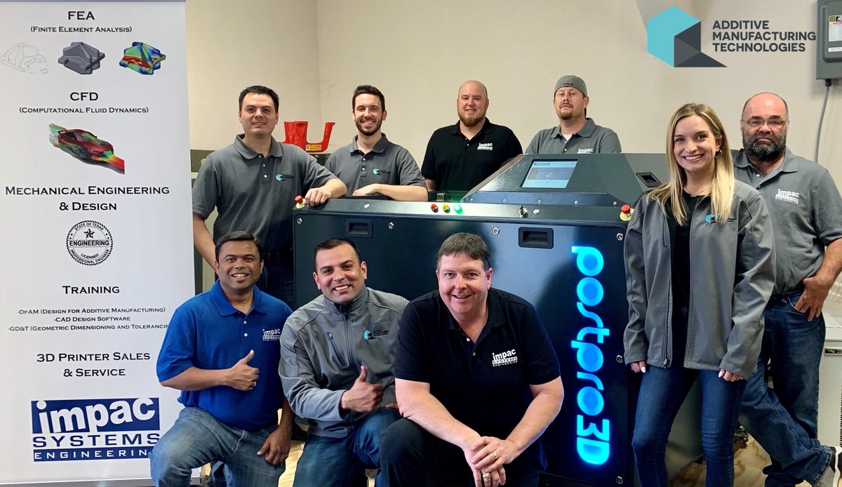 amtpostpro's tweet image. AMT USA has added @impacsys as first value added reseller in southern states. Impac Systems Engineering is an authorized reseller of various #3Dprinting technologies, and has now adopted AMT&apos;s #PostPro3D. Learn more about the new partnership: 
amtonline.org/article_displa…