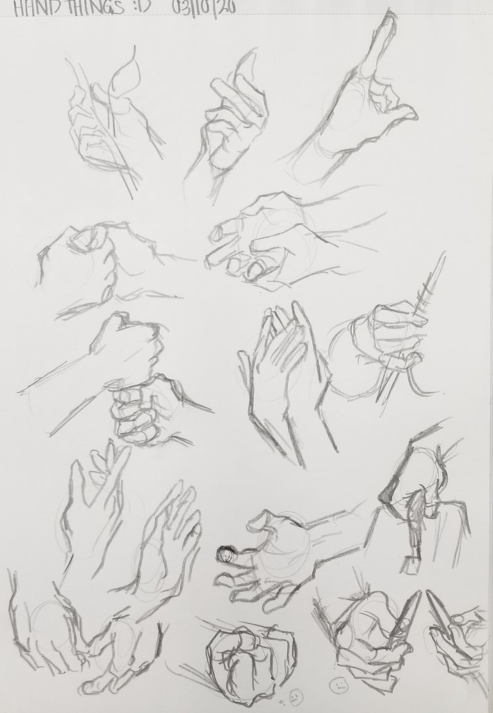 some hands, from art class :p 
