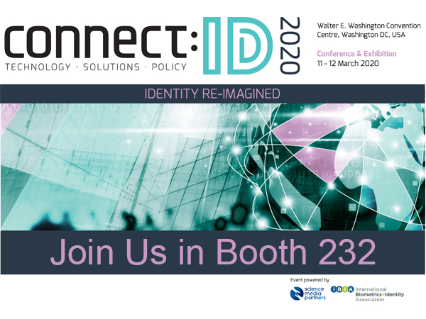 FulcrumBioID's tweet photo. @FulcrumBiometrics is exhibiting @connectidexpo March 11 &amp; 12
We look forward to showcasing our latest identity technologies to 2000+ identity professionals at North America’s leading identity conference in booth #232. #connectid #biometrics #government #securecredentials https://t.co/Q6eFds9MdR