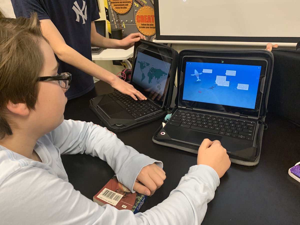 DrAmyMercado's tweet photo. Our students @unitycharter have been working to become experts in the UN’s Global Goals to educate the public about social justice concerns through a creative use of technology!! #problemsolvingfortheplanet #teachsdgs https://t.co/oHIXNBz4PO