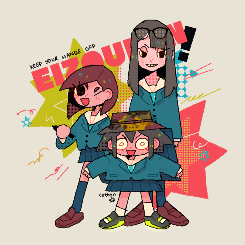 cottonsprout's tweet photo. i love these girls way too much💖
#eizouken 
#fanart https://t.co/cKHJz4TCn3