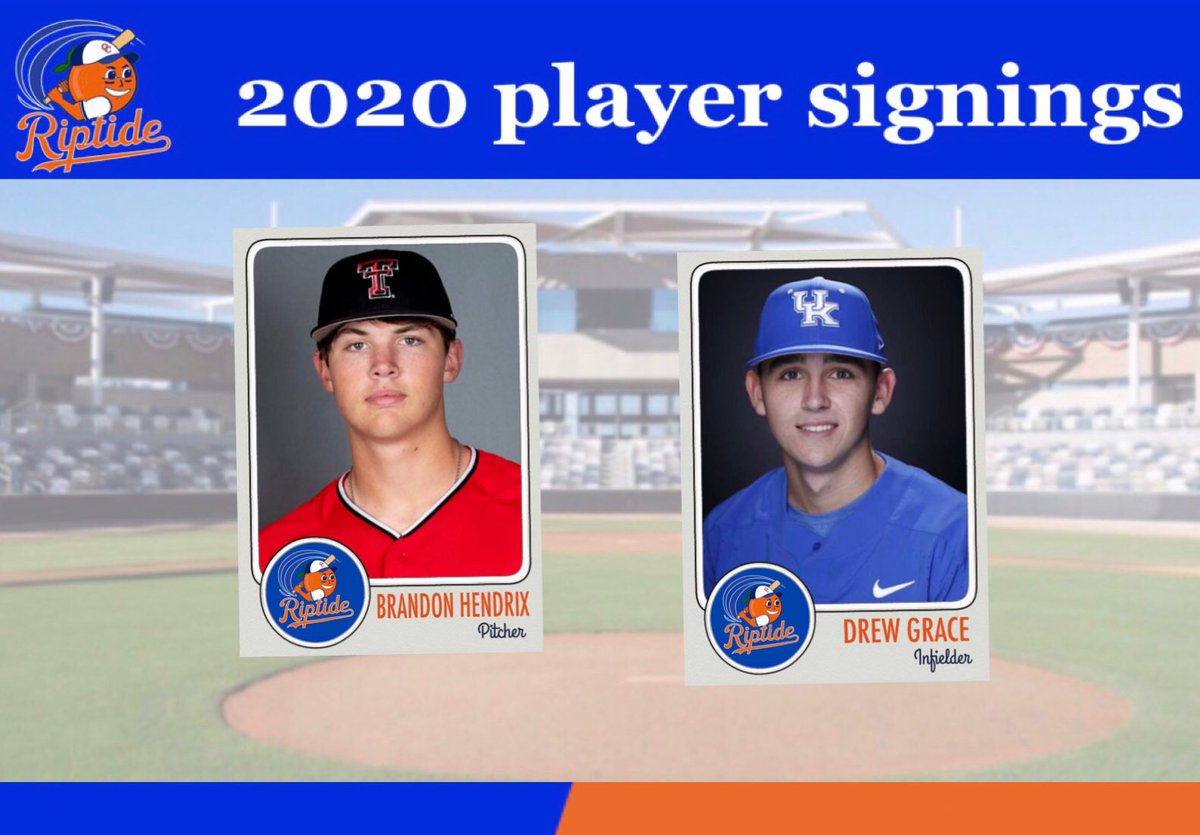 The OC Riptide would like to welcome for this summer  @bhendrix___ @TTU_Baseball  and @drewgrace16 @UKBaseball a couple power 5 school players are coming to the OC @SECbaseball @big12baseball @CCL_Baseball #RoadtoLincoln #OCRiptidefamily