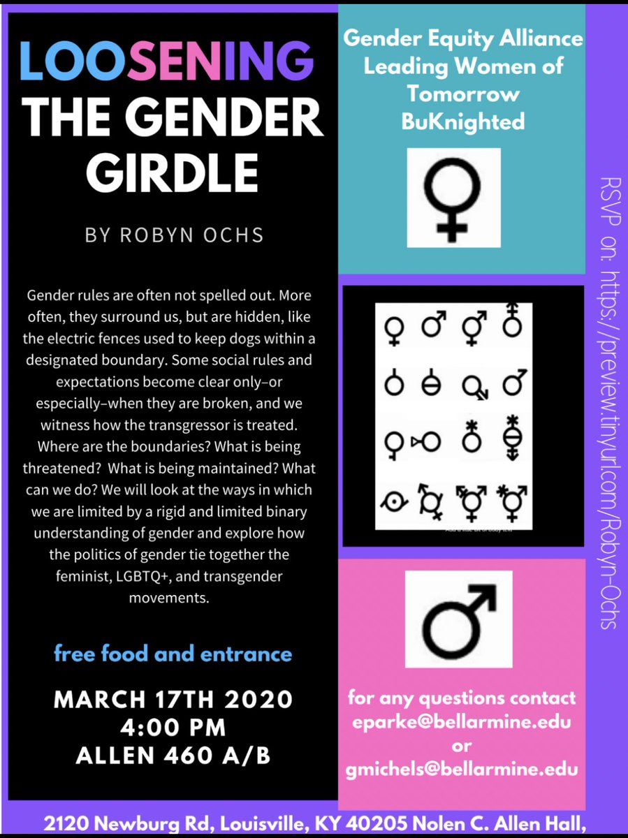Join us on Tuesday, March 17th for two amazing talks by Robyn Ochs!
