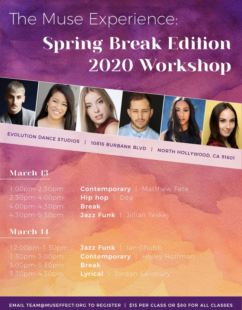 MusEffect's tweet photo. Calling all LA dancers 🙌🏻come move and groove with us this coming Friday and Saturday! The room will be full of inspiration and love so if you are looking to get motivated this season - this is the place ! Bring a friend, or two - Everyone is welcome ! #MuseLove https://t.co/kli3KdYpBb