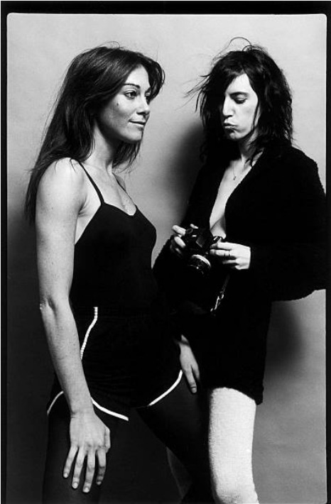  Great photographers by great photographersPatti Smith gets ready to photograph Lynn GoldsmithPhoto: Michael PutlandNew York, 1978Patti Smith might not be a full-time pro - she has a few other things going on - but she's also great behind the lens.