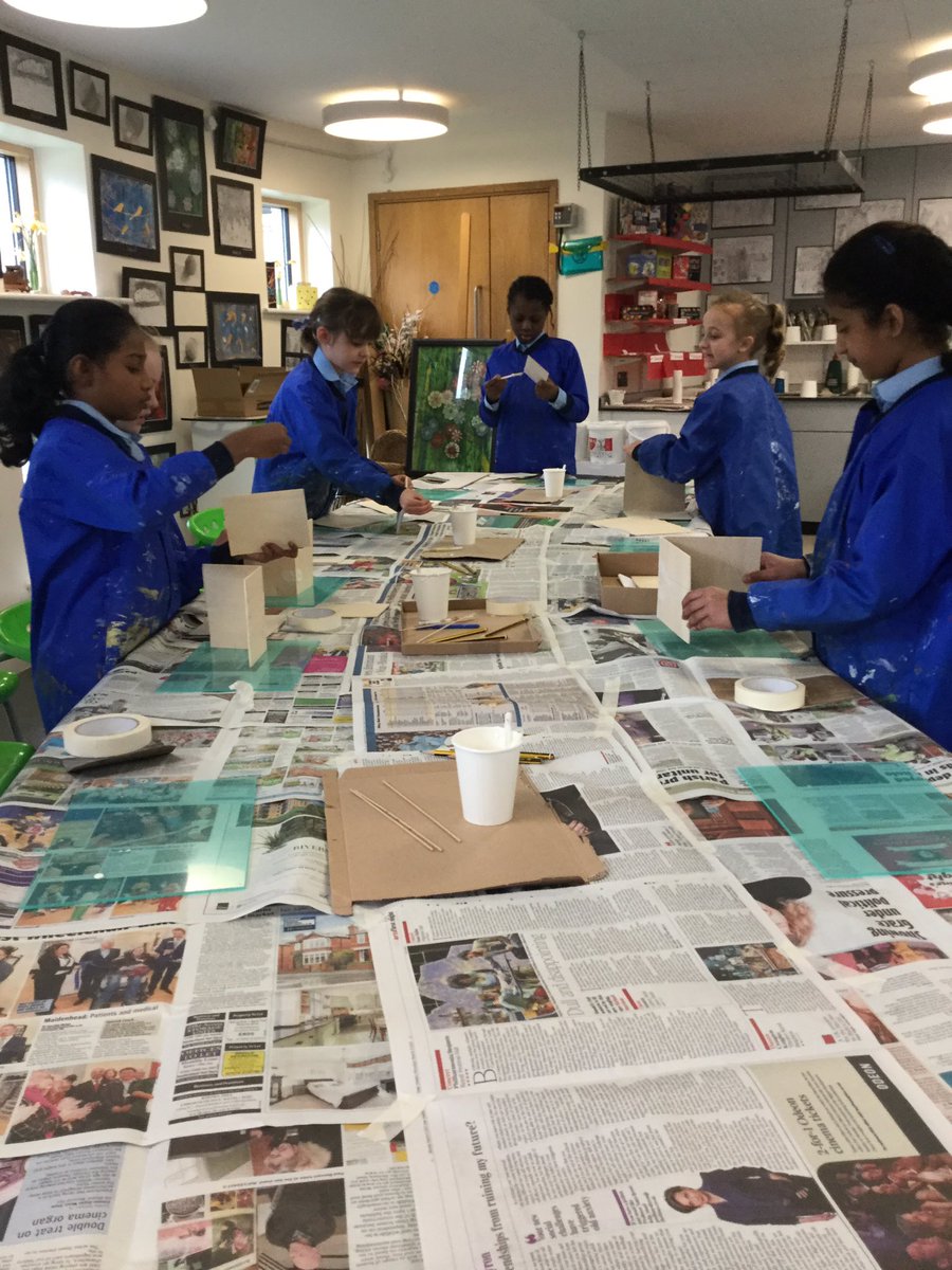 UptonDT's tweet photo. Making our magical boxes. @UptonArt @UptonHouseSch  #UptonDifference #UptonJourney https://t.co/E4NP3akMmC