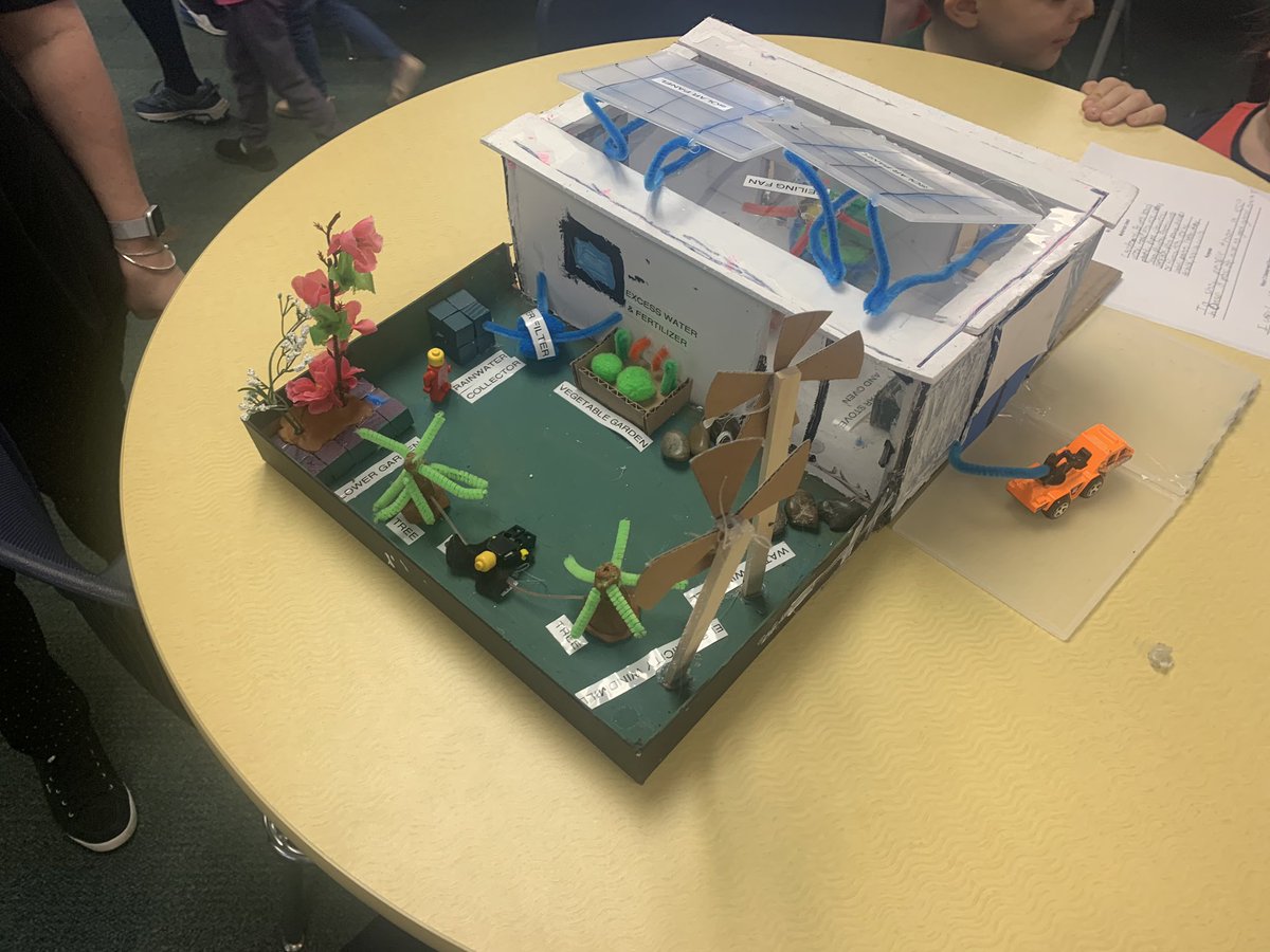 EcoSimcoe's tweet photo. Eco house projects grade 5 https://t.co/sB4xoEW6Jj