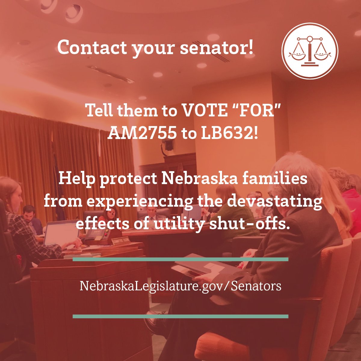 neappleseed's tweet photo. TAKE ACTION 📣 The #NELeg will take up a proposal to improve protections against utility shut-offs and they need to hear your support.
Ask your senator to vote "FOR" AM2766 to #LB632, which includes provisions of #LB933.
Learn more on our blog ➡️ https://t.co/LLpNdiw1fC https://t.co/vnYtb1TFvd