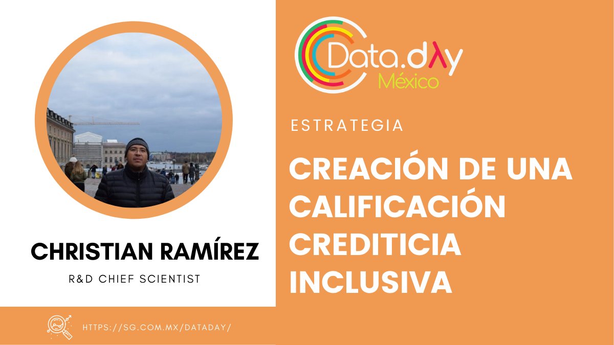 RevistaSG's tweet photo. ¿Sabías qué los elementos psicométricos son un mecanismo de predicción de riesgo crediticio?Christian Ramírez  @chrix2 nos expondrá un proyecto donde el score se basa en información no tradicional soportado en modelos de #MachineLearning.
👉 https://t.co/xql7oslBVU #DataDayMX https://t.co/1fJVcbY5Lc