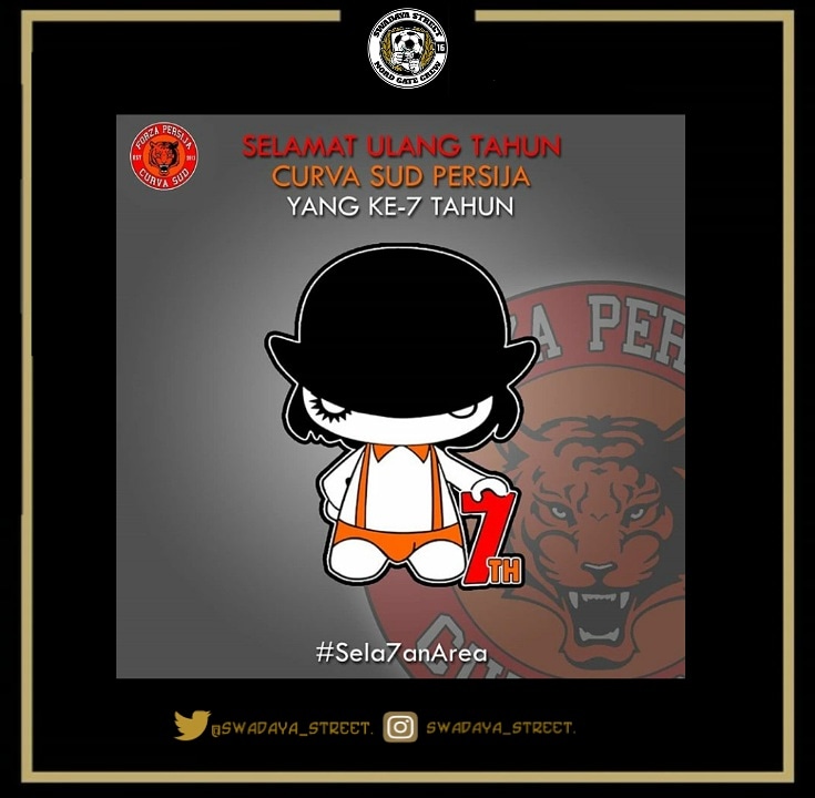 swadayastreet's tweet photo. Selamat hari jadi @Csp1928 
Makin kompak , solid &amp; kreatif 
kedepannya semoga makin kokoh di segala lini✊

#Sela7anArea https://t.co/MSChyqlKgu
