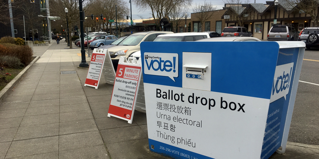Have you voted in the 2020 Presidential Primary yet? To ensure your ballot is received on time, put your ballot in a @kcelections drop box no later than 8 p.m. tonight. #PresidentialPrimaries #Primaries #2020election #BurienVotes #KCVotes #WAElex #Vote #Election