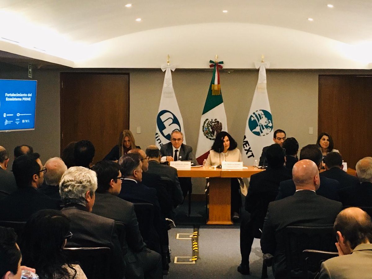 EntureSB's tweet photo. Fortalecimiento del Ecosistema #PRIME, con @NafinOficial @bancomext @AMIB_Valores @BMVMercados @BIVAMX 

#CertificaciónPRIME #Enture #HazMás #WorkSmartInvestSmarter https://t.co/0W5agJvyCB
