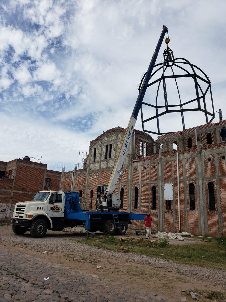 memo_robles's tweet image. Elevación de estructuras Autlán Jalisco