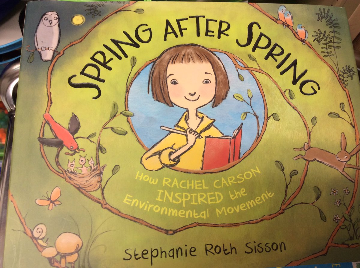 lmuellerTMP's tweet photo. Ss learned about Rachel Carson for #WomensHistoryMonth Ss built background knowledge using @CapstonePub #PebbleGo then read Spring After Spring by @Stephanitely1 Ss used @brainpop to help better understand how bio magnification of DDT affected the animals #CPSscience101 #cpsbest https://t.co/9ljcZkAfGJ
