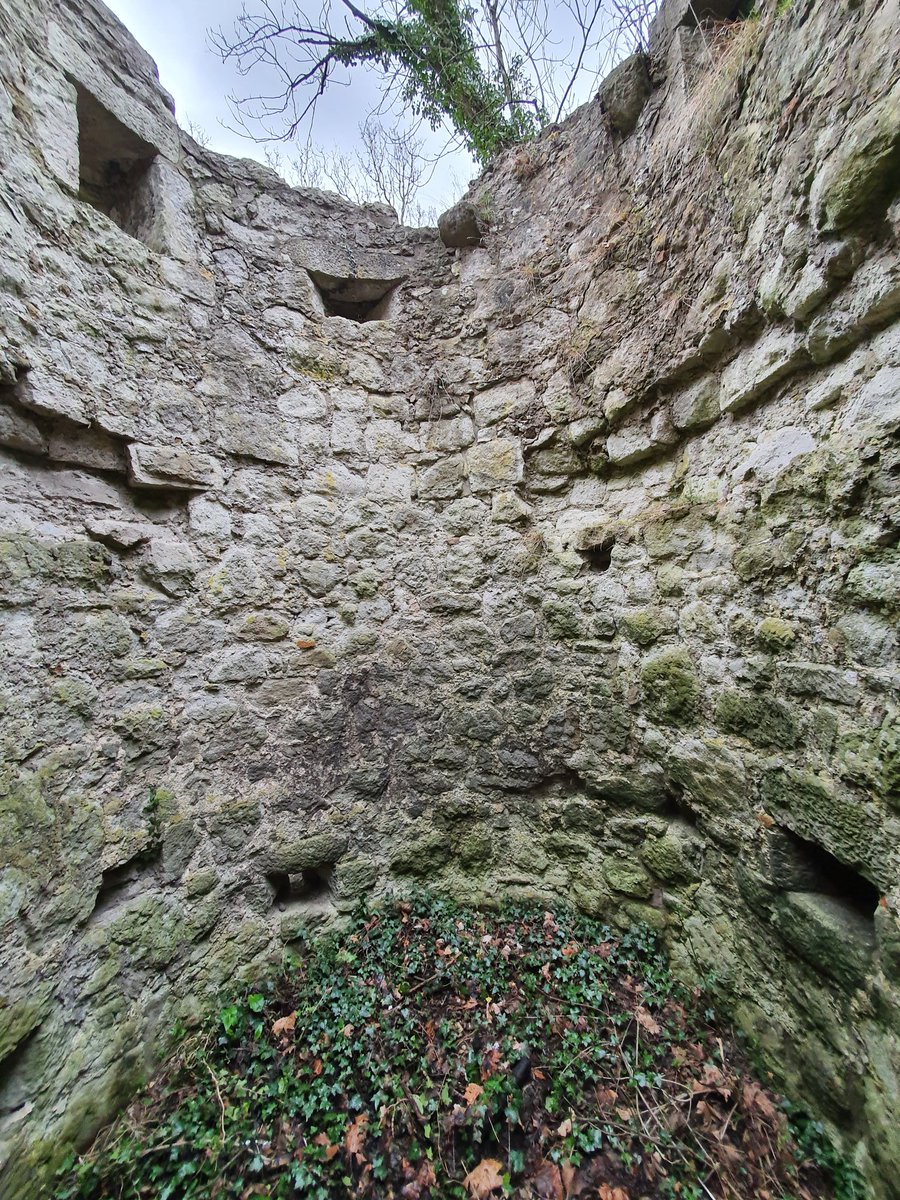 Part of an ruin at the Dragonstone in Königswinter.