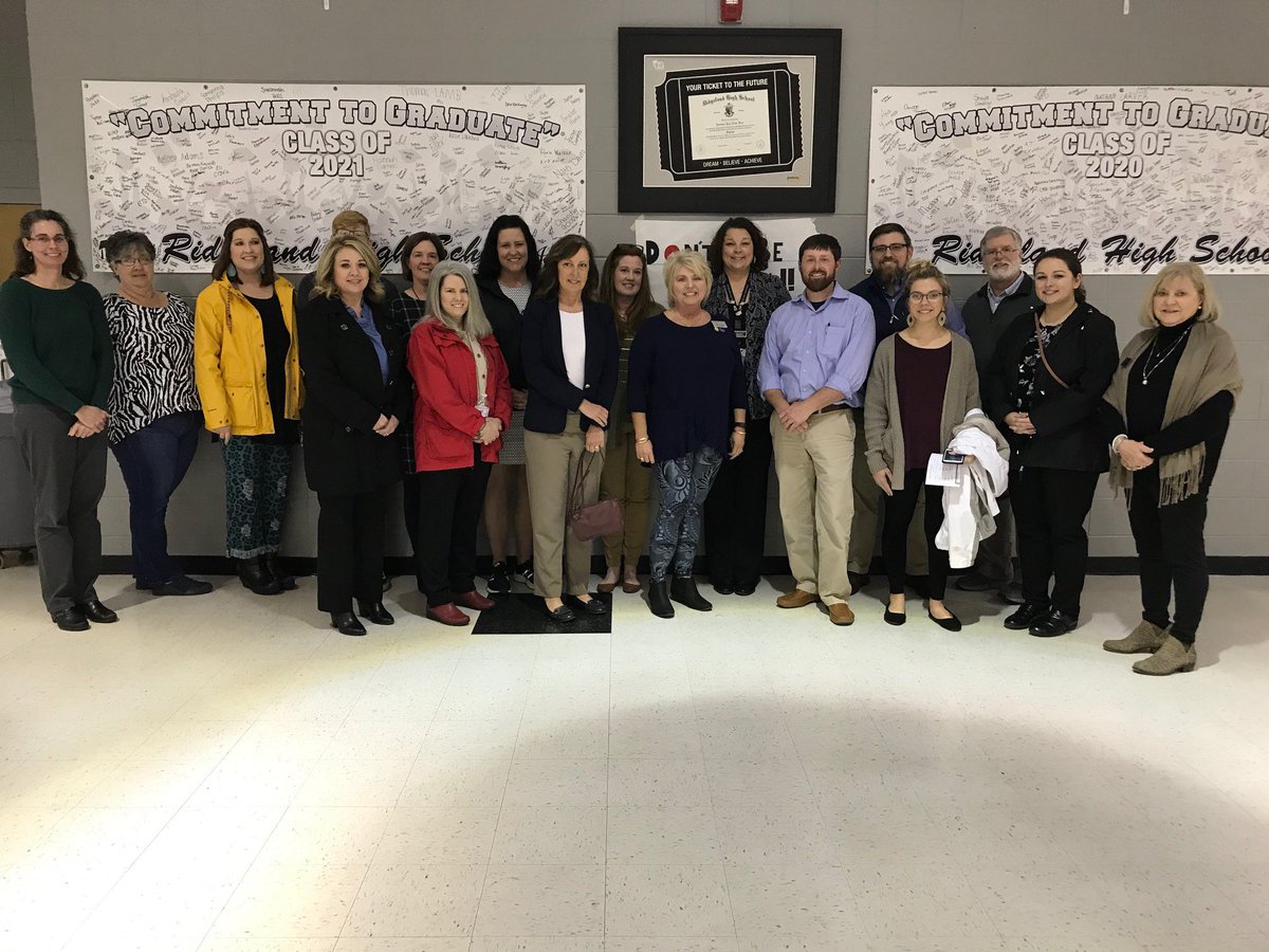 Enjoyed having the Walker County Chamber Leadership Group today for a tour of RIdgeland High School.