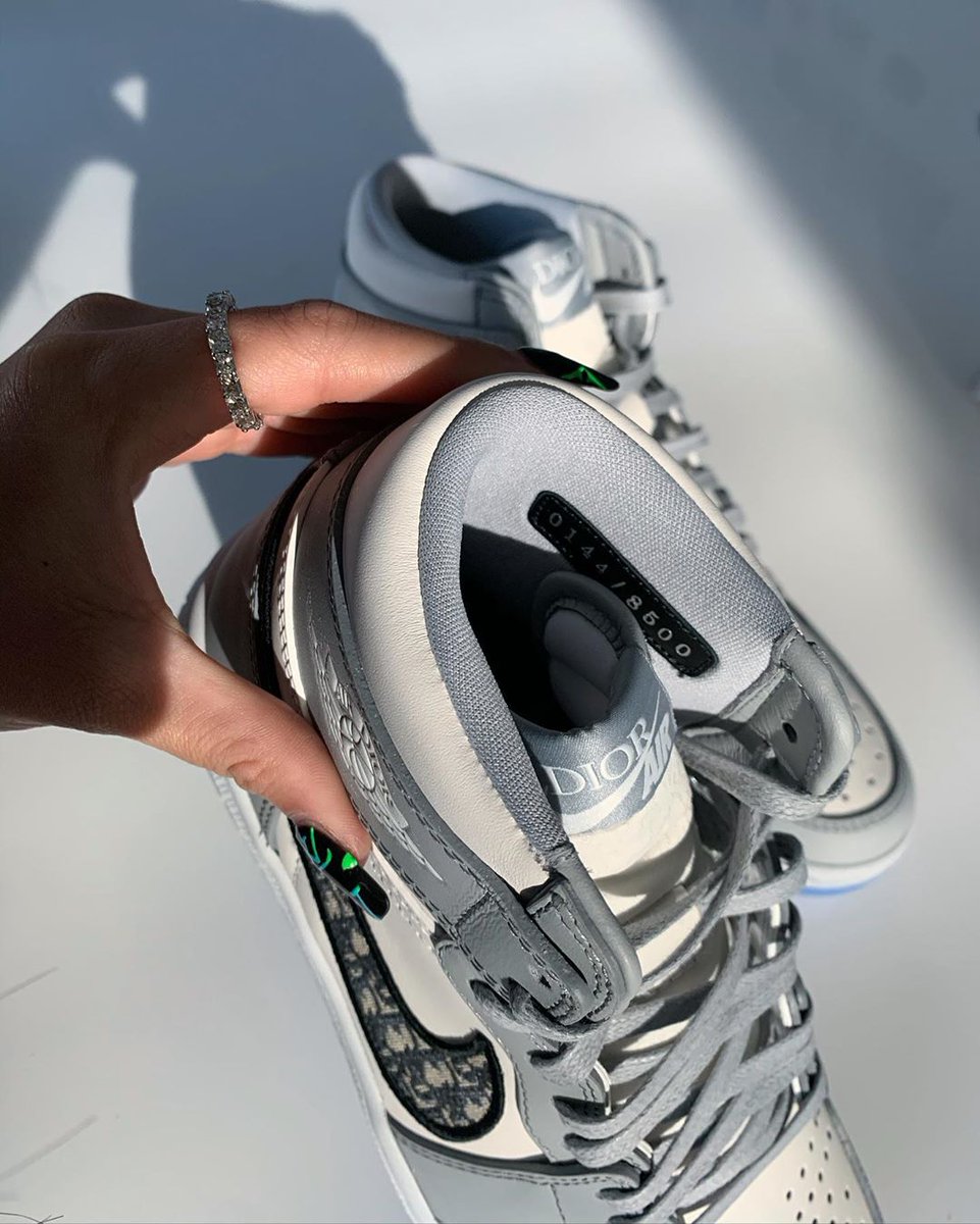 dior jordan 1 number of pairs