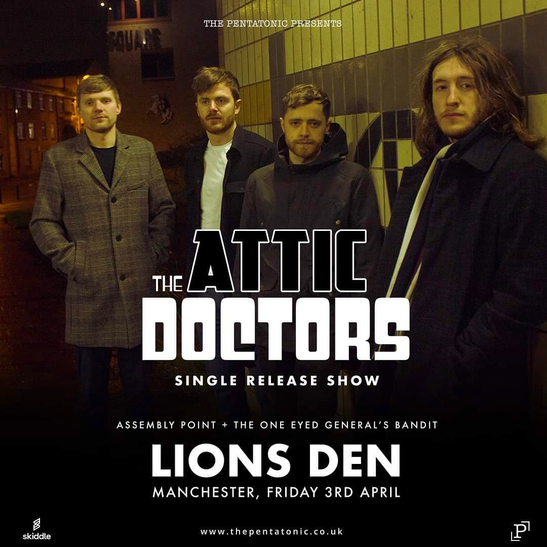 FRIDAY 3RD APRIL
YOU &amp; ME // COOL REVOLUTION LAUNCH GIG
LIONS DEN, MANCHESTER
TICKET LINK IN BIO.