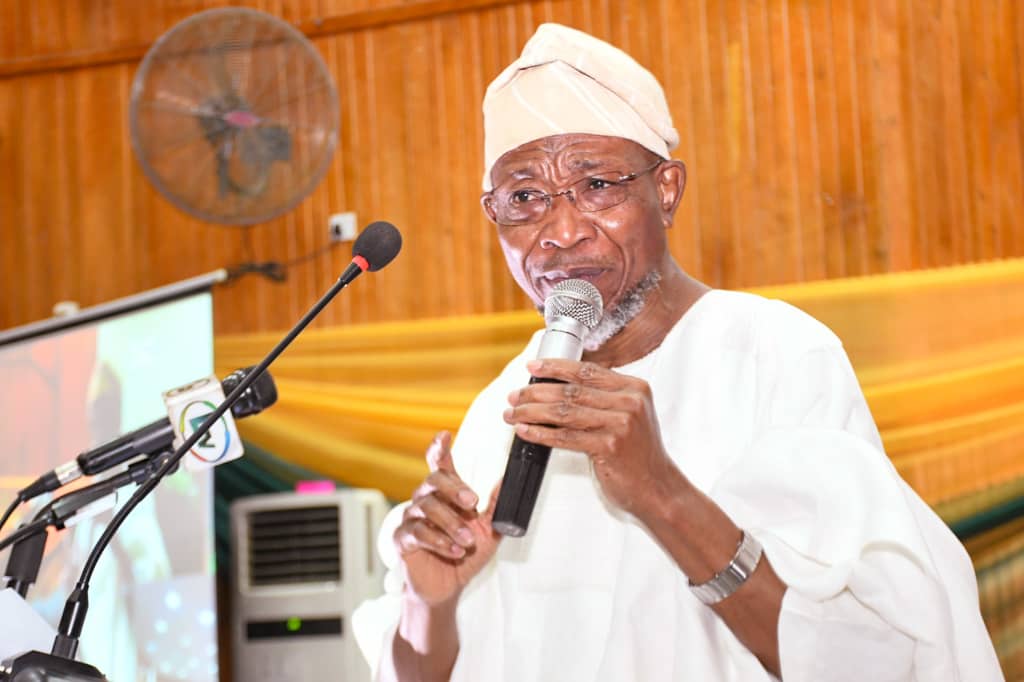 OsunProgressiv's tweet photo. Minister of Interior, the Guest Speaker, Ogbeni @raufaregbesola, Executive Secretary National Board for Technical Education, Dr Masud Kazaure, Recptor Lagos State Polytechnic, Mr Oluyinka Sogunro,  during the 27th Convocation Lecture/Exhibition of the Lagos State Polytechnic. https://t.co/GZeLFXdfn5