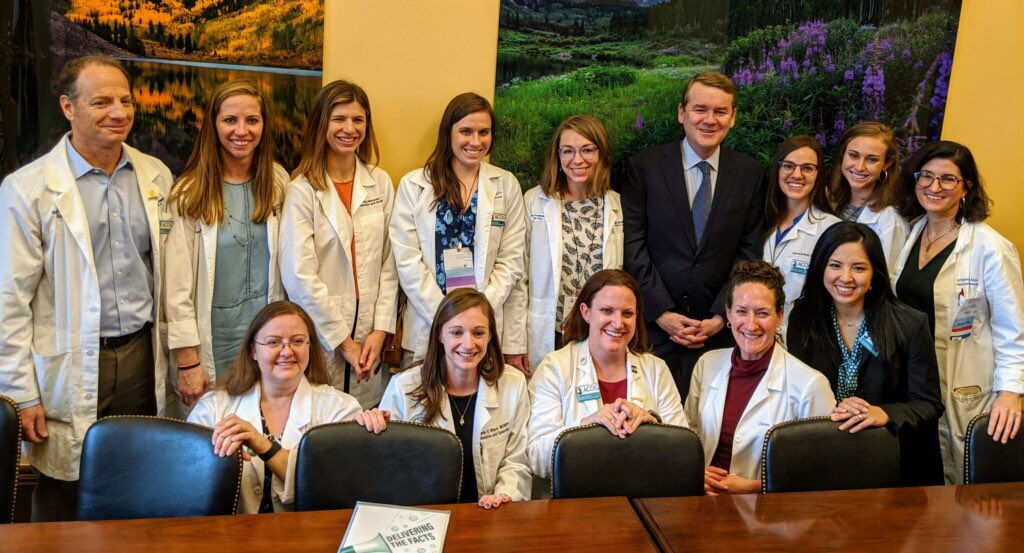 CoAcog's tweet image. Thank you to @SenatorBennet for taking time to meet with @CoAcog to discuss maternal health care: increasing funding for maternity care! Great discussions today and we appreciate your hard work #CLC2020 #NoSpinJustScience @ACOGAction @ACOG_District8