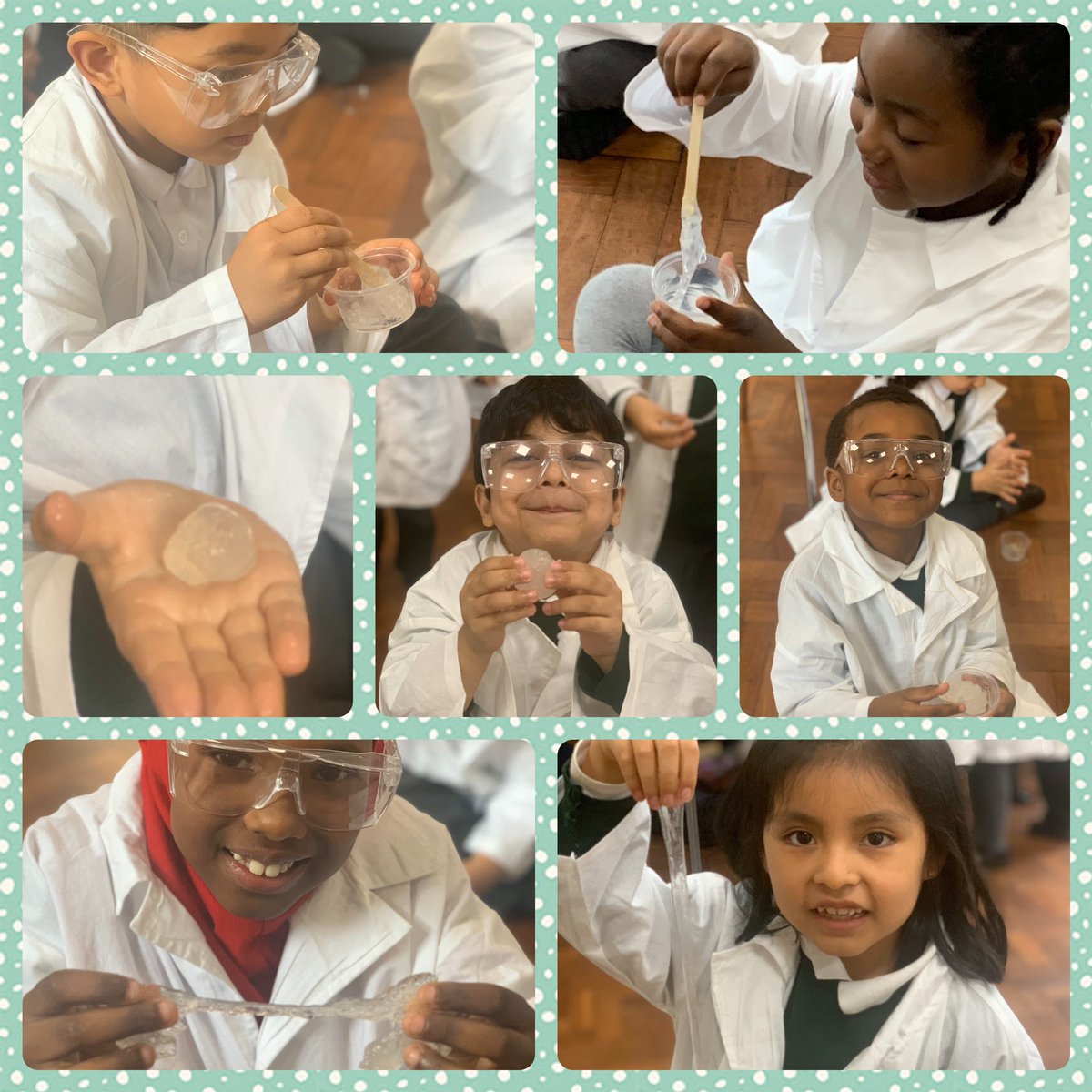 StJudesSchool's tweet photo. Super Slime! 🦠#BritishScienceWeek2020 #ScienceIsGREAT #changingmaterials https://t.co/vokPIYRLb4