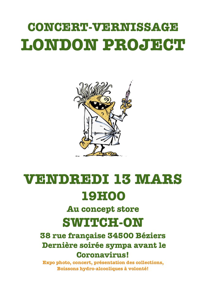 DERNIER CONCERT COOL AVANT CORONAVIRUS !!!!