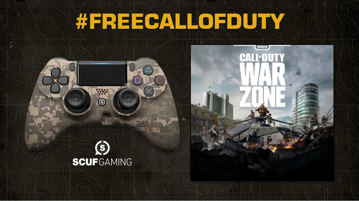 ScufFrance's tweet photo. 🎁 #Concours !
Pour fêter la sortie de #Warzone, on vous fait gagner 1 Scuf Impact + des codes de 2XP + des t-shirts Modern Warfare.

Pour participer :
1) RT ce tweet
2) Commente avec le hashtag #FreeCallofDuty et tag 2 amis
 
Lots en commentaire.
TAS le 13/03. 

Bonne chance ! https://t.co/yEG1XMM2Bc