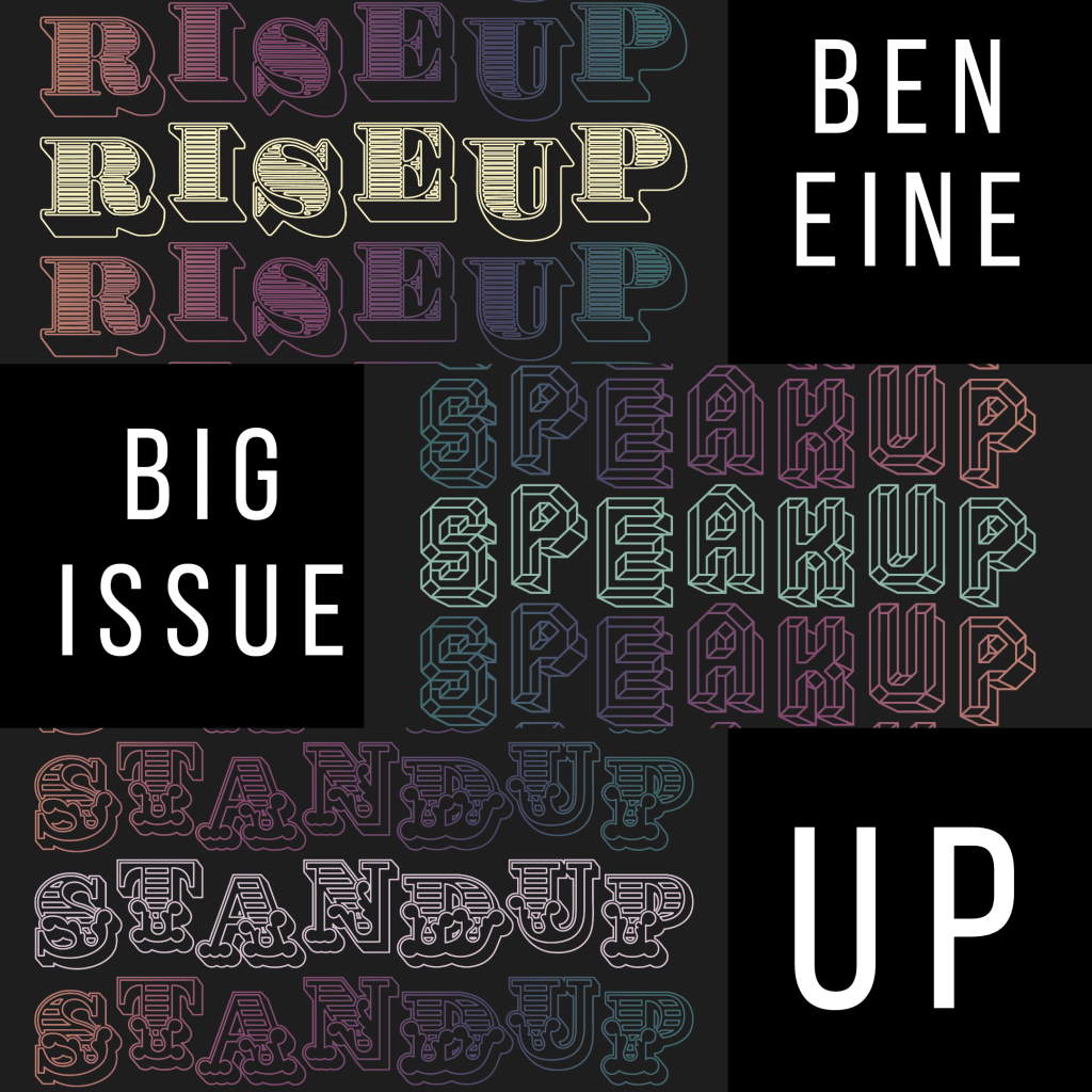 inspiringcity's tweet photo. Ben Eine is the Guest Editor of the Big Issue https://t.co/I6IC9spDab https://t.co/DCl9rb6iLH