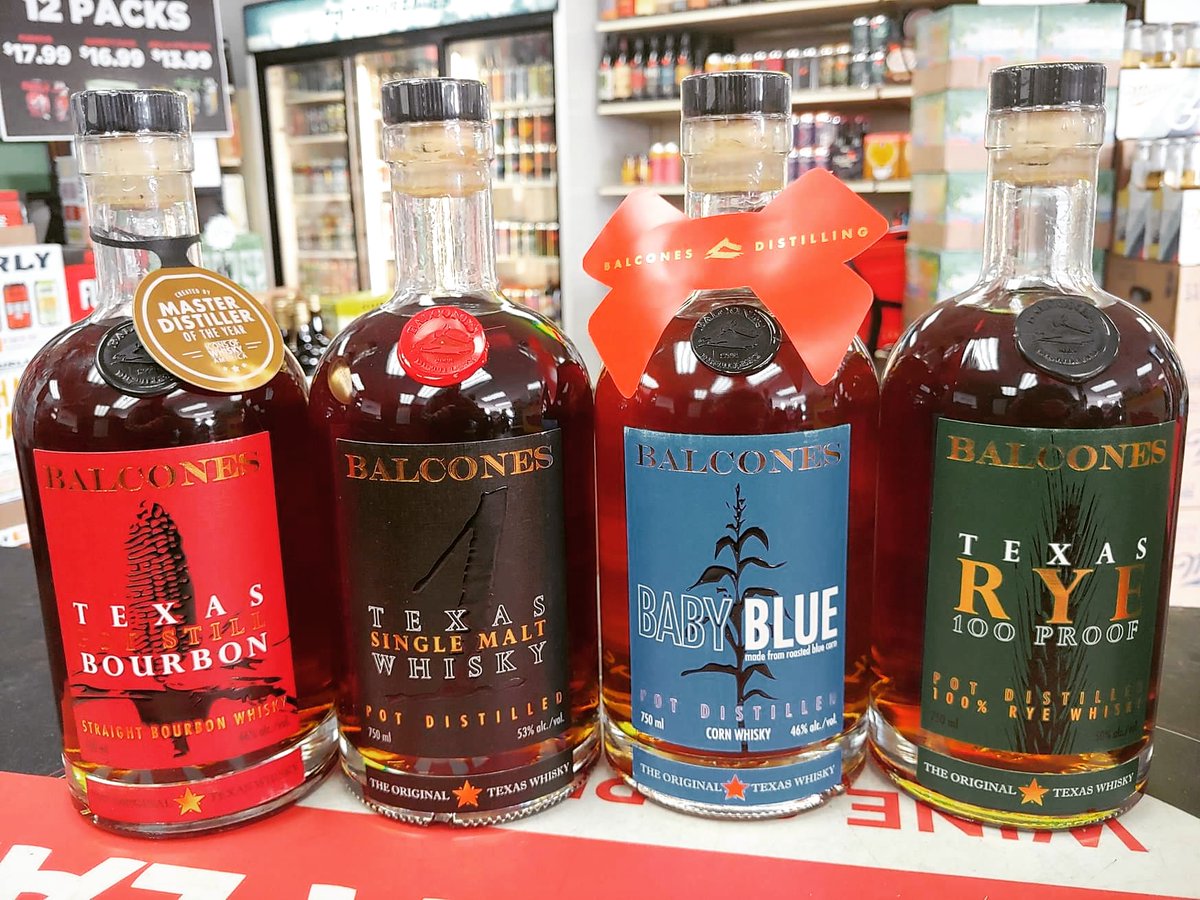 When you think of Whisky/Bourbon, you might not think of Texas, but <a href="/BalconesWhisky/">Balcones Distilling</a> is changing that! Stop in and grab a bottle to see what all the fuss is about!!!